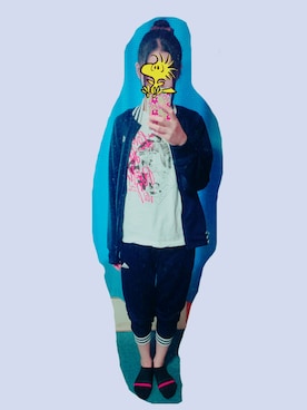 「aiko」｜「アイテム（ジャージ）」を使った、まぁこさん（レディース・162cm）の秋コーディネート