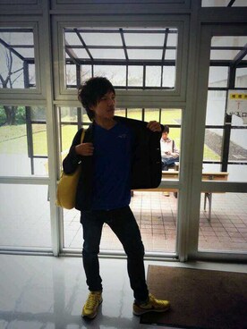 「JOURNAL STANDARD LUXE（ジャーナルスタンダード　ラックス）のアイテム（ジャケット/アウター）」を使った、Kenta Watanabeさん（メンズ・168cm）の春コーディネート