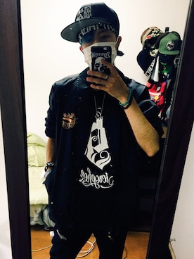 「Subciety（サブサエティ）のアイテム（ナイロンジャケット）」を使った、ShowSi@BPWさん（メンズ・176cm）の秋コーディネート