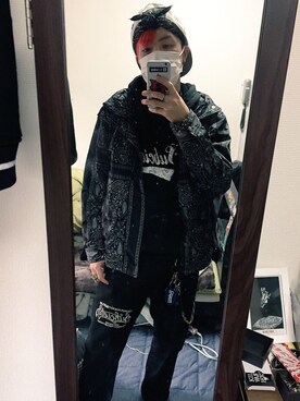 「Subciety（サブサエティ）のアイテム（マウンテンパーカー）」を使った、ShowSi@BPWさん（メンズ・176cm）の冬コーディネート