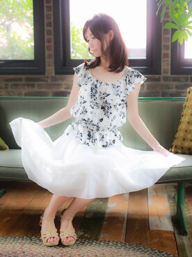 川子芹菜さん（レディース・163cm）の秋コーディネート