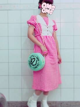 「harajuku」｜「アイテム（ワンピース/ドレス）」を使った、kiyonoさん（レディース・154cm）の夏コーディネート