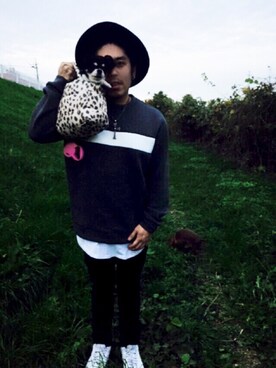 「土手」｜KSKさん（メンズ・169cm）の秋コーディネート