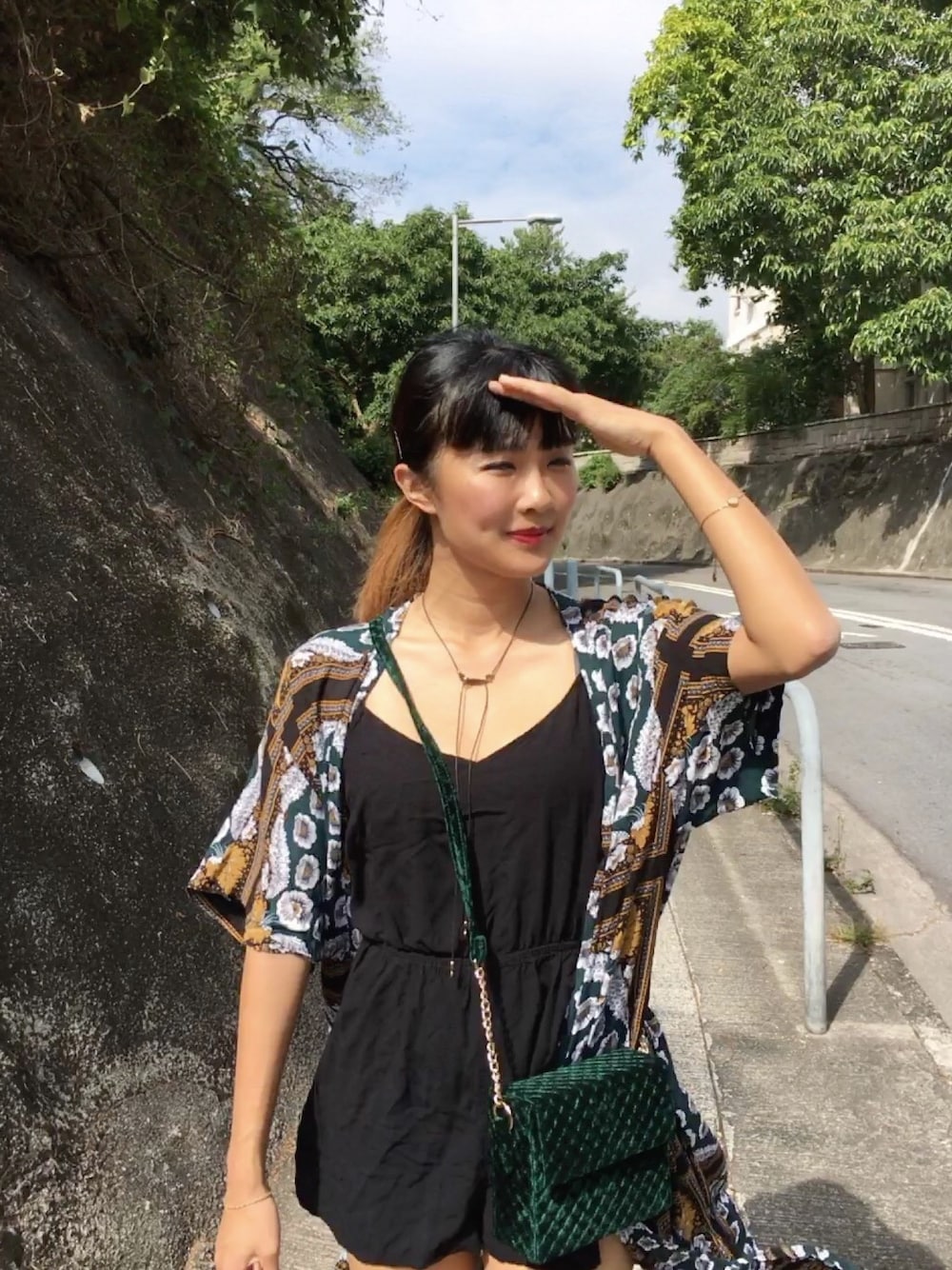 「ZaloraxWear、Zalora」｜「ZALORAのアイテム（つなぎ/オールインワン、ブラック系）」を使った、ジュデイJudy 👸🏿💅🏿さん（レディース・165cm）の秋コーディネートの1枚目の写真