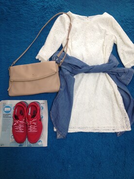 naownさん（レディース・156cm）の春コーディネート