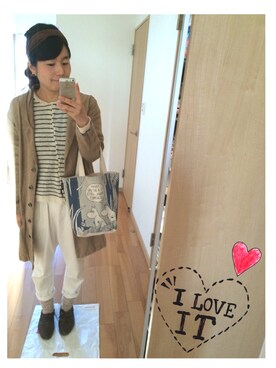 「アイテム（ブーティ）」を使った、りぃちゃまさん（レディース・159cm）の冬コーディネート