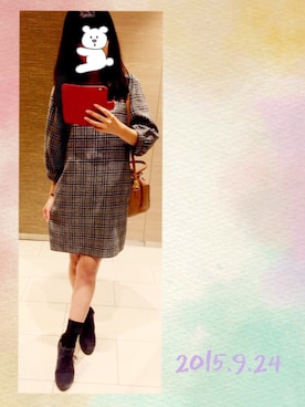 ゆいこさん（レディース・157cm）の秋コーディネート