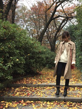 senrihillsさん（レディース・154cm）の秋コーディネート
