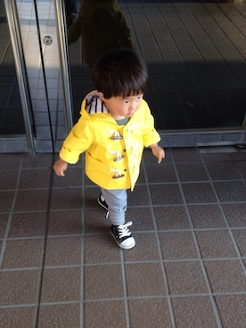 「babygap」｜「アイテム（ナイロンジャケット）」を使った、oanさん（キッズ・80cm）の夏コーディネート
