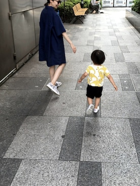 「HYKE」｜「アイテム（ワンピース/ドレス）」を使った、oanさん（レディース・153cm）の夏コーディネート