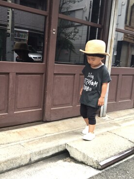 oanさん（キッズ・80cm）の夏コーディネート