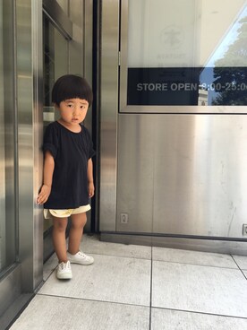 oanさん（キッズ・80cm）の夏コーディネート