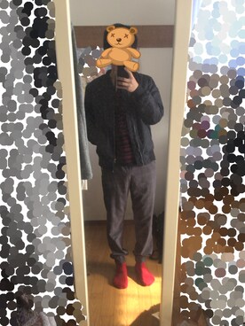 「semantic design（セマンティックデザイン）のアイテム（ニット/セーター）」を使った、Ryunosukeさん（メンズ・169cm）の秋コーディネート