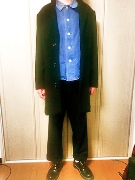 「SURPLUS（サープラス）のアイテム」を使った、けんたさん（メンズ・177cm）の冬コーディネート