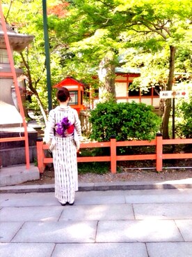 tinaさんの（kimono | キモノ）を使ったコーディネート