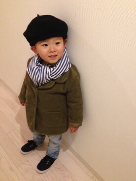えーたさん（キッズ・90cm）の冬コーディネート