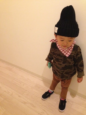 えーたさん（キッズ・90cm）の冬コーディネート