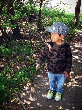 えーたさん（キッズ・90cm）の春コーディネート