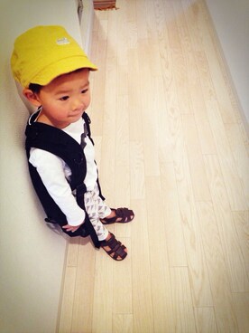 えーたさん（キッズ・90cm）の春コーディネート