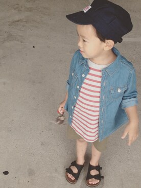 えーたさん（キッズ・100cm）の夏コーディネート