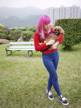 ティファニー🐶ビールのハハさんのコーディネート