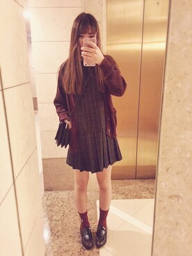  cherry. 🎈さん（レディース・172cm）の春コーディネート