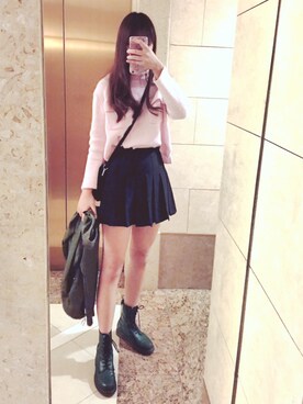 「MONKI」｜ cherry. 🎈さん（レディース・172cm）の春コーディネート