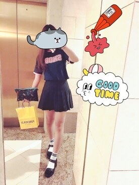 cherry. 🎈さん(レディース・172cm)の夏コーディネート