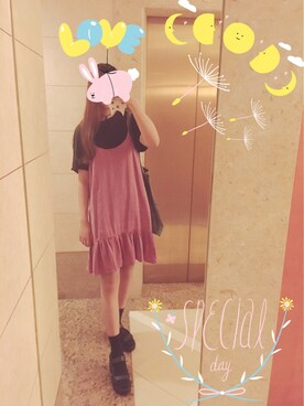 「cotton on」｜「アイテム（その他）」を使った、 cherry. 🎈さん（レディース・172cm）の夏コーディネート