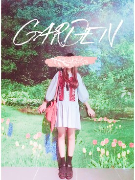  cherry. 🎈さん（レディース・172cm）の夏コーディネート