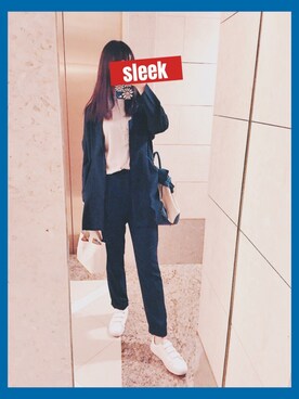 「G2000 （ジートゥサウザンド）のアイテム（パンツ）」を使った、 cherry. 🎈さん（レディース・172cm）の秋コーディネート