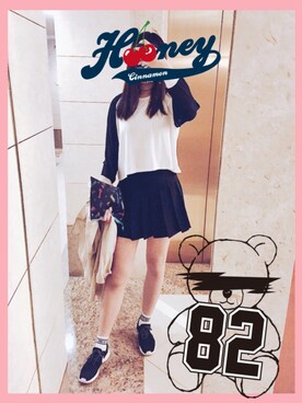 cherry. 🎈さん(レディース・172cm)の秋コーディネート