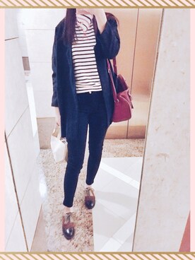  cherry. 🎈さん（レディース・172cm）の秋コーディネート