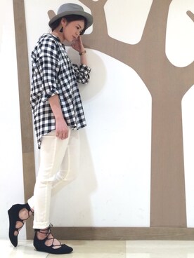 akkoさん（レディース・159cm）の夏コーディネート