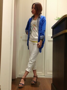 「B'2nd（ビーセカンド）のアイテム（アクセサリー）」を使った、B'2nd roit SAPPOROさん（レディース・160cm）の夏コーディネート