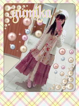 「TOCCA（トッカ）のアイテム（帽子）」を使った、ゆみかさん（レディース・157cm）の冬コーディネート