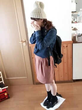 SAKUさん(レディース・154cm)の冬コーディネート