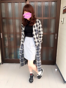 SAKUさん（レディース・154cm）の春コーディネート