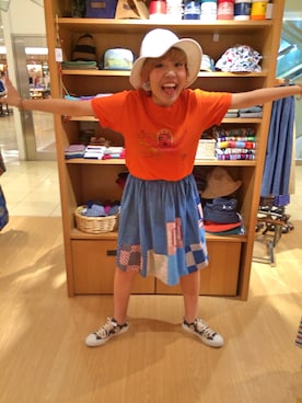 「横尾忠則」｜✰こっちゃん⍢⃝ஐさん（レディース・155cm）の夏コーディネート