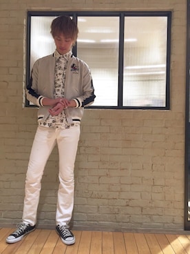 SHIRATOさん（メンズ・184cm）の春コーディネート
