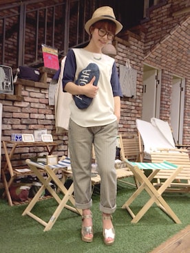 入口 由梨さんのコーディネート