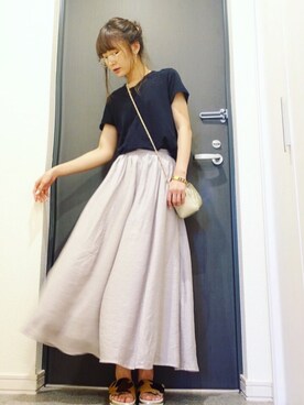西川 瑞希さん(レディース・157cm)の夏コーディネート