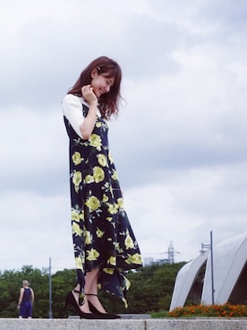 西川 瑞希さん（レディース・157cm）の秋コーディネート