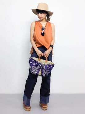 erikoさん（レディース・152cm）の夏コーディネート