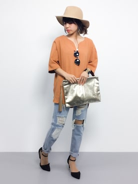 erikoさん（レディース・152cm）の夏コーディネート