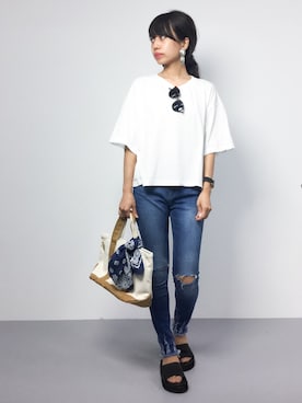 erikoさん（レディース・152cm）の夏コーディネート