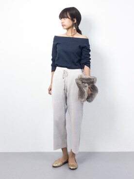 erikoさん（レディース・152cm）の秋コーディネート