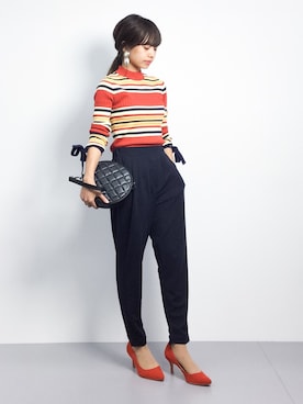 erikoさん（レディース・152cm）の秋コーディネート