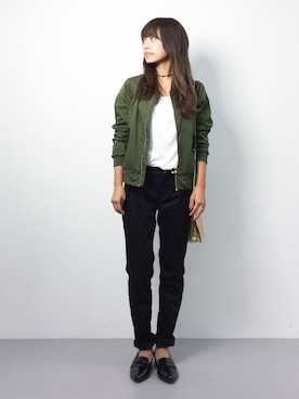 erikoさん（レディース・152cm）の秋コーディネート