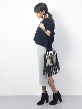 erikoさん（レディース・152cm）の秋コーディネート